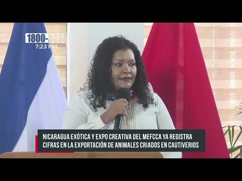 Inauguran el VIII Congreso Nacional Nicaragua Exótica y Expo Creativa