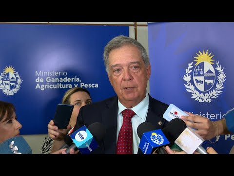 Declaraciones del ministro de Ganadería, Fernando Mattos