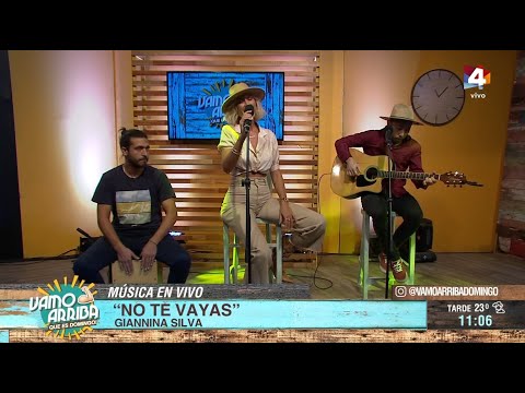 Vamo Arriba que es domingo - Música en vivo: Canta Giannina Silva
