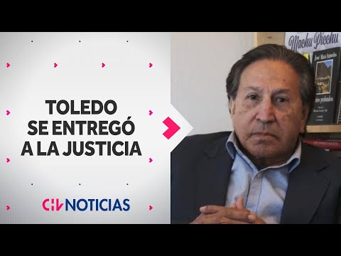 ALEJANDRO TOLEDO, ex presidente de Perú, se entregó a la justicia de EE.UU. para ser extraditado