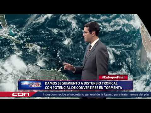 Un disturbio tropical con potencial de convertirse en tormenta