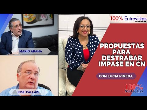 ??PROPUESTAS PARA DESTRABAR IMPASE EN COALICIÓN NACIONAL/ Mario Arana de AC y José Pallais de FDN