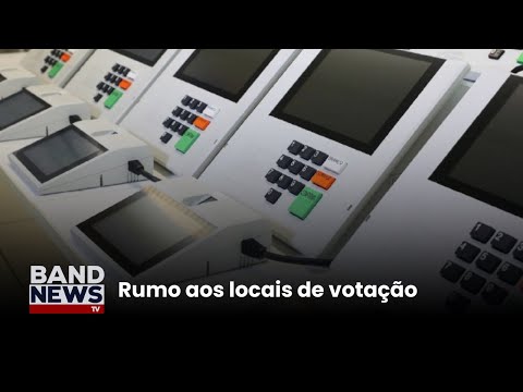 Urnas eletrônicas saem dos cartórios eleitorais em SP | BandNews TV