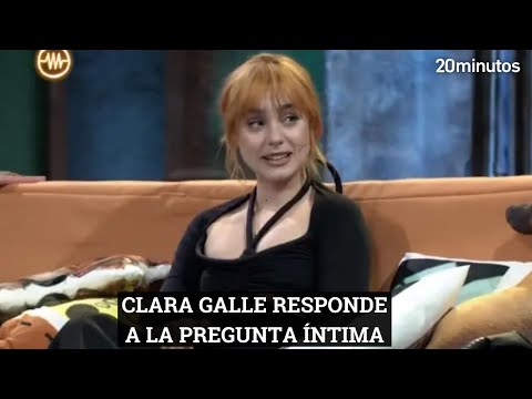 CLARA GALLE EN LA RESISTENCIA sorprende a Broncano con la pregunta íntima del programa