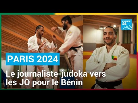Valentin Houinato : le journaliste-judoka qui vise les JO sous les couleurs du Bénin • FRANCE 24