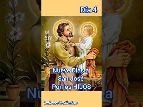 Nueve Días a San José Por los Hijos Día 4 #oracionporloshijos #sanjose #mamas #oraciondelamañana