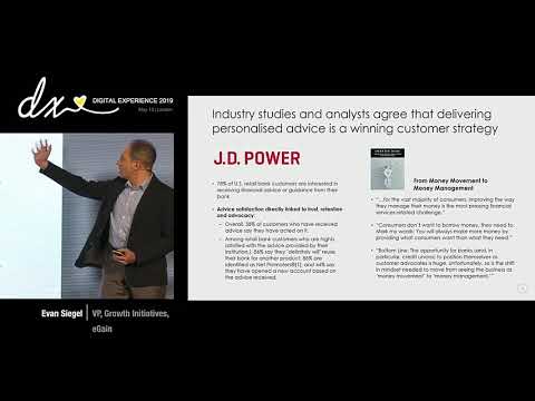 DX19 | AI to Boost the Topline in Financial Services | Evan Siegel | eGain