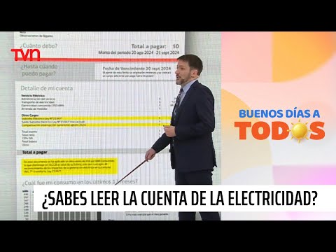 Ante una nueva alza de luz: Aprenda a leer la cuenta de electricidad | Buenos días a todos