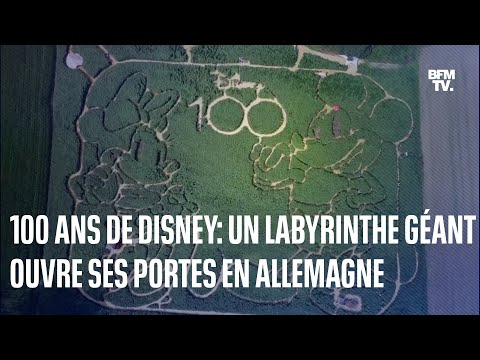 100 ans de Disney: un labyrinthe géant ouvre ses portes en Allemagne