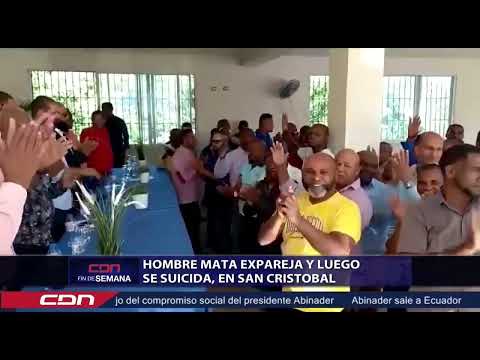 Hombre mata expareja y luego se suicida, en San Cristóbal