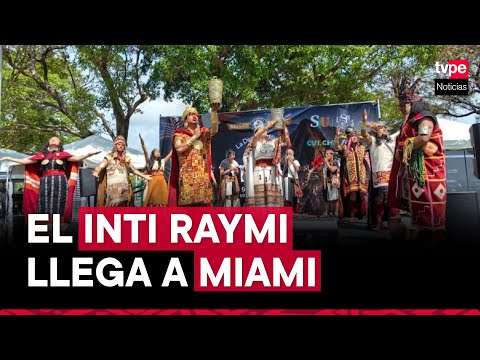 Inti Raymi llega a Miami: así fue la representación de la 'Fiesta del Sol' en Estados Unidos
