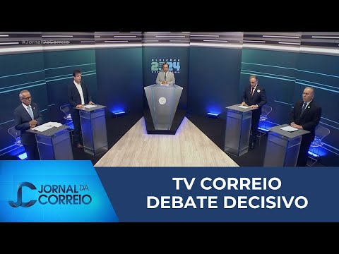 TV Correio realizou o debate mais esperado com os candidatos à prefeitura de João Pessoa