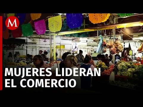 En el mercado de Juchitán, Oaxaca, las mujeres tienen un papel predominante