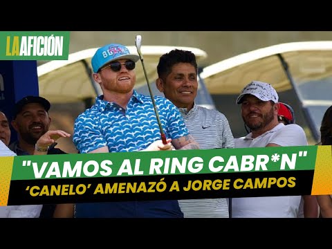 Canelo' Álvarez 'amaga' con golpear a Jorge Campos por esta razón