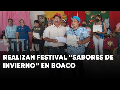 Primer certamen departamental «Sabores de Invierno» en Boaco - Nicaragua