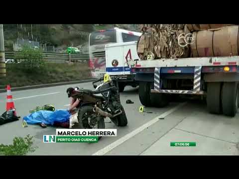 Un motociclista muere en un accidente de tránsito