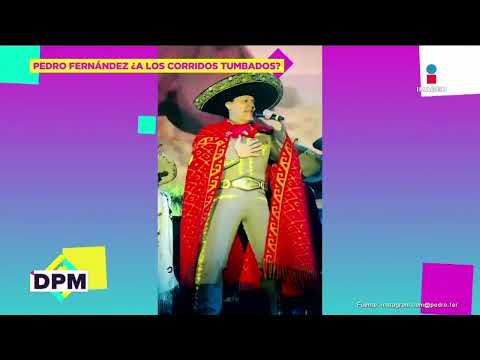 ¡Pedro Fernández NO está cerrado a cantar CORRIDOS TUMBADOS! | De Primera Mano