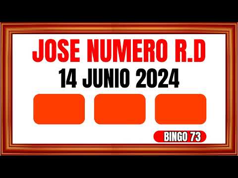 NÚMEROS DEL DÍA  VIERNES 14 DE JUNIO DE 2024 - BINGO 73