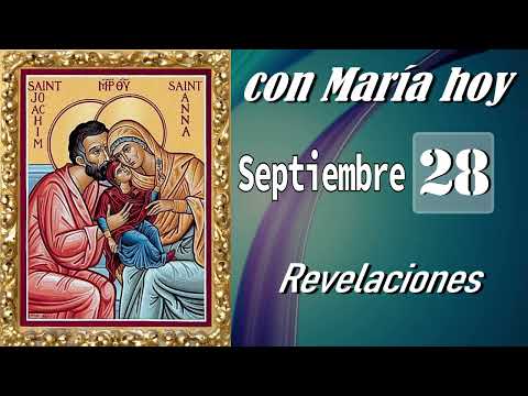 CON MARÍA HOY SEPTIEMBRE 28