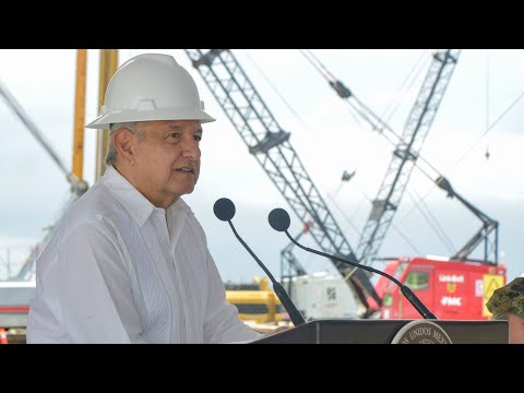 Evaluación de trabajos de la Refinería Dos Bocas, desde Paraíso, Tabasco