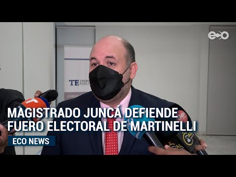 Magistrado Alfredo Juncá defiende fuero penal electoral de expresidente Martinelli | #Eco News