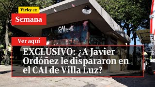 EXCLUSIVO: ¿A Javier Ordóñez le dispararon en el CAI de Villa Luz | Vicky en Semana
