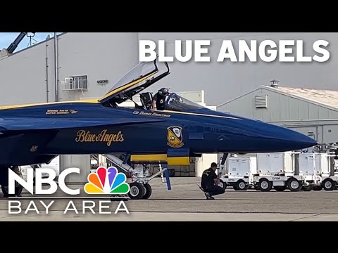 Blue Angels kick off practice in San Francisco