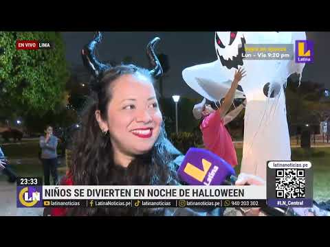 Halloween: niños y adultos recorren Lima disfrazados de sus personajes favoritos