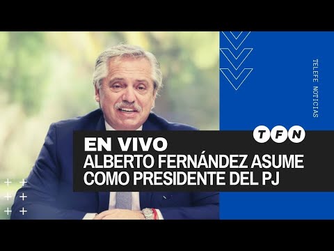 EN VIVO - Alberto Fernández ASUME como PRESIDENTE del Consejo del Partido Justicialista (PJ)