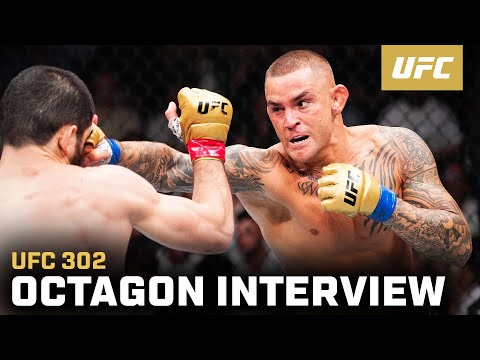 Dustin Poirier Octagon Interview | UFC 302