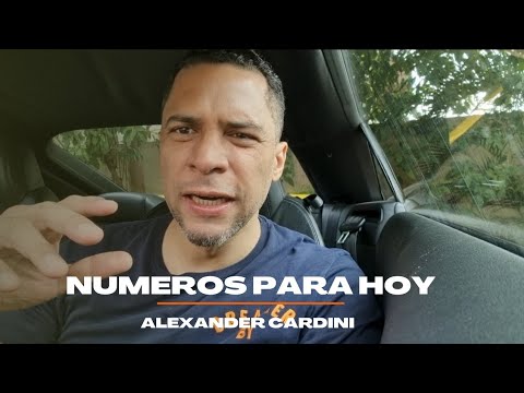 NUMERO PARA HOY* | Alexander Cardini NUMEROLOGÍA  24-06-24