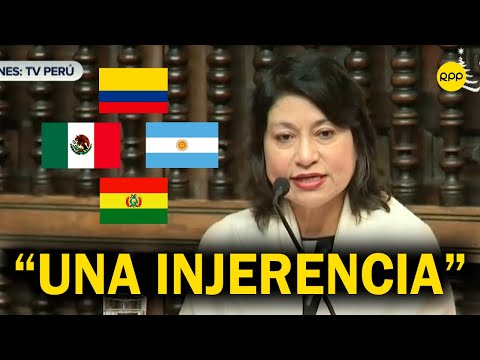 Perú: Cancillería llama a consulta a los embajadores de Argentina, Bolivia, Colombia y México