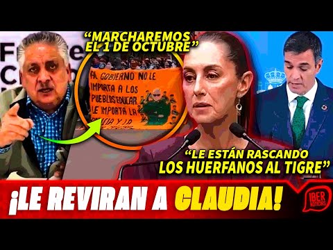 ACABA DE PASARTOMA DE PROTESTA TIENDE DE UN HILO, CLAUDIA ALISTA LOS REFUERZOS EN PLENO MIERCOLES