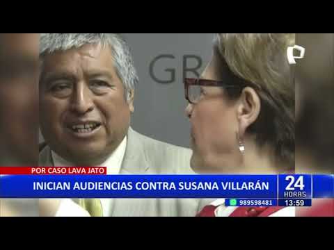 Susana Villarán: PJ inicia audiencias de control por caso Lava Jato