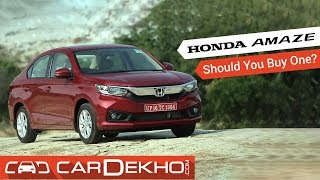 2018 Honda Amaze Pros, Cons and Should you buy one?