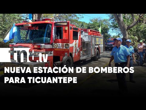 Ticuantepe más seguro y preparado: Nueva estación de bomberos