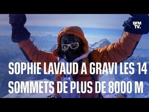 Sophie Lavaud est la première Française à avoir gravi les 14 sommets de plus de 8000 mètres