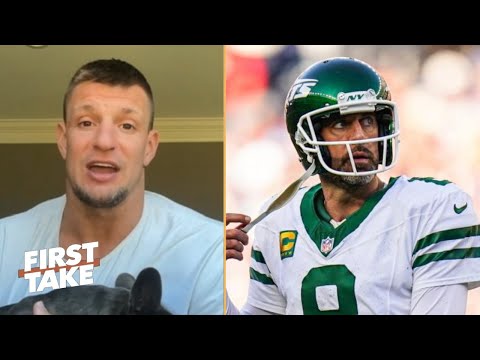 FIRST TAKE | "Jets should trade Aaron Rodgers!" - Gronkowski brutally honest on NYJ' failed season