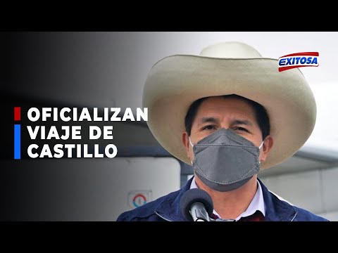 ??Congreso: Oficializan autorización de viaje del presidente Pedro Castillo a México y EE.UU.