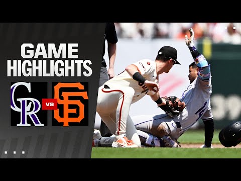 Rockies vs. Giants Game Highlights (7/28/24) | MLB Highlights