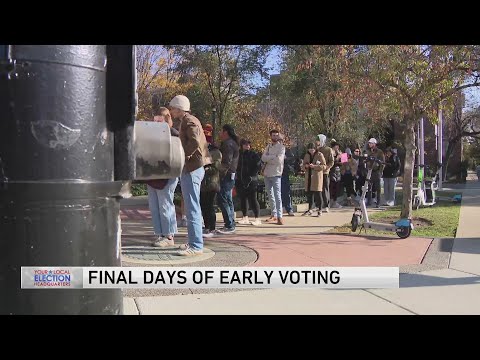 Decision 2024: Big numbers turning out around Chicago for final days of early voting