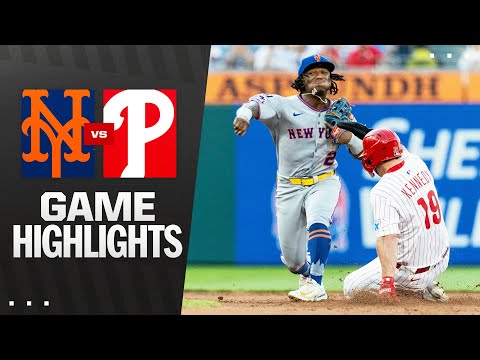 Mets vs. Phillies Game Highlights (6/22/25) | MLB Highlights