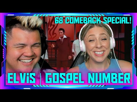 Millennials Reaction to Elvis - Gospel Number (68 Comeback Special) | THE WOLF HUNTERZ Jon and Dolly