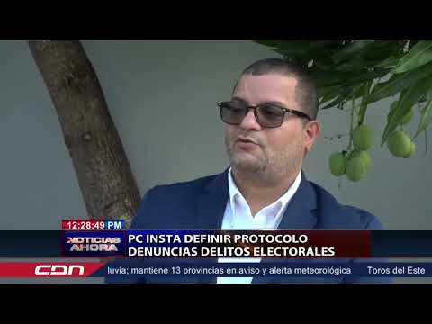 Participación Ciudadana insta a definir protocolo denuncias delitos electorales