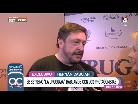 Algo Contigo - Se estrenó La Uruguaya