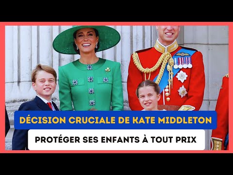 Kate Middleton confronte?e au cancer : Sa de?cision majeure pour ses enfants Re?ve?le?e