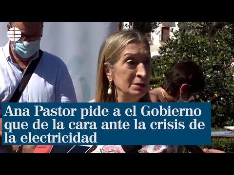 Ana Pastor pide al Gobierno que vuelva de vacaciones para afrontar la crisis energética