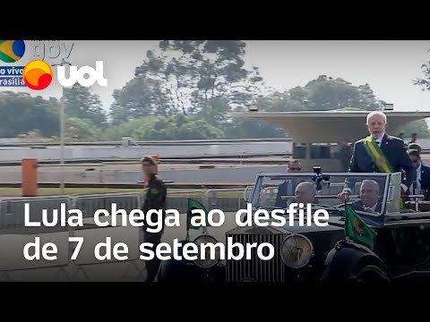 7 de setembro em Brasília: Lula chega ao desfile sem a primeira-dama Janja