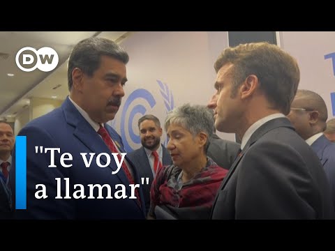 El encuentro entre Macron y Maduro enciende la controversia en la COP27