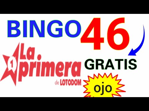 ÉXITOS..! # 46 # BINGO hoy..! loteria LA PRIMERA HOY/ PALÉ Y SÚPER FUERTES para GANAR en éste DÍA